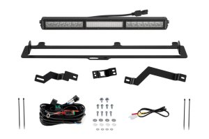 Toyota Tundra LED Light Bar Kit - Diode Dynamics - Combo TRD Pro Grille - White - `22-`27